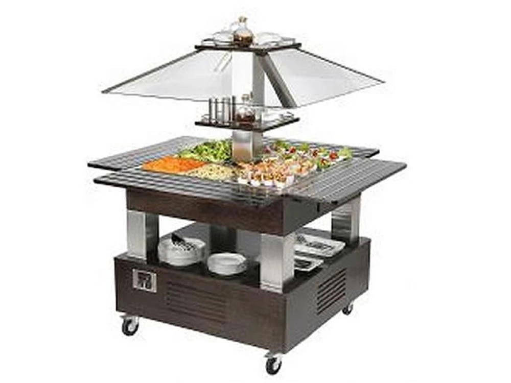 Roller Grill SBC40 C Island Heated Buffet Unit 1 Roller Grill SBC40 C Island Heated Buffet Unit