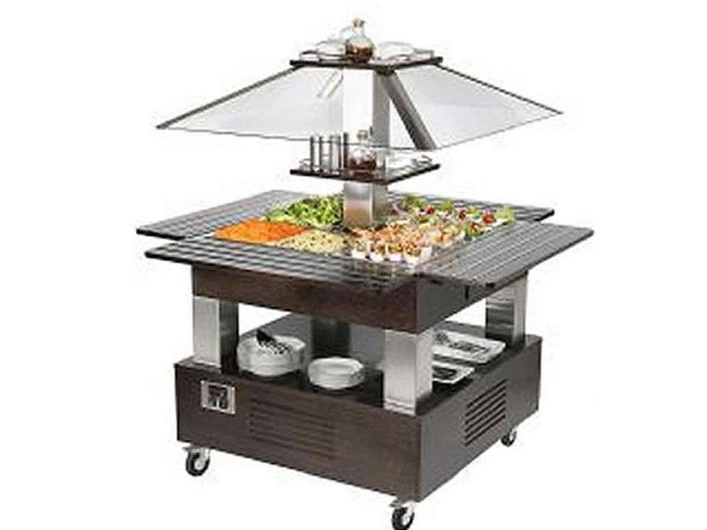 Food Servery & Display Roller Grill SBC40 F Island Refrigerated Buffet Unit 2 Food Servery & Display Roller Grill SBC40 F Island Refrigerated Buffet Unit