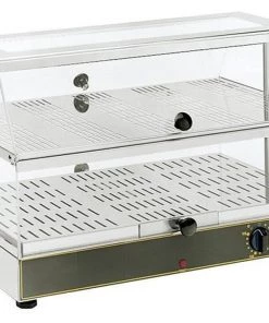 Food Servery & Display Roller Grill WD200 Heated Display Cabinet