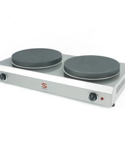 Sammic CG-240 Twin Plate LPG Pancake Machine