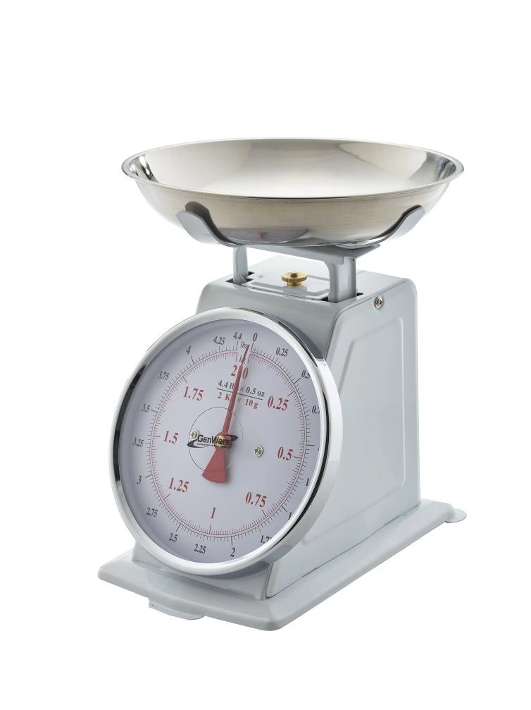 Genware SD02 Analogue Scales 2kg Graduated In 10g Food Packaging Machines 1 Genware SD02 Analogue Scales 2kg Graduated In 10g Food Packaging Machines