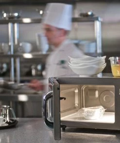 Sharp R-21AT Commercial Microwave Oven 1000W Restaurant Equipment 5 Sharp R-21AT Commercial Microwave Oven 1000W Restaurant Equipment