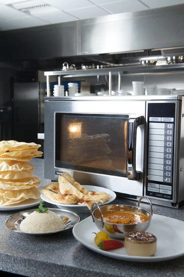 Sharp R-24AT Commercial Microwave Oven 1900W Restaurant Equipment 2 Sharp R-24AT Commercial Microwave Oven 1900W Restaurant Equipment