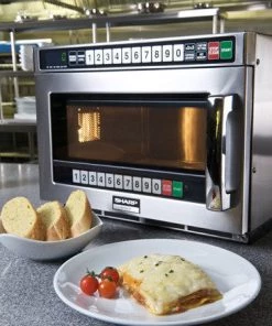 Restaurant Equipment Sharp R-1900M Commercial Microwave Oven 1900W