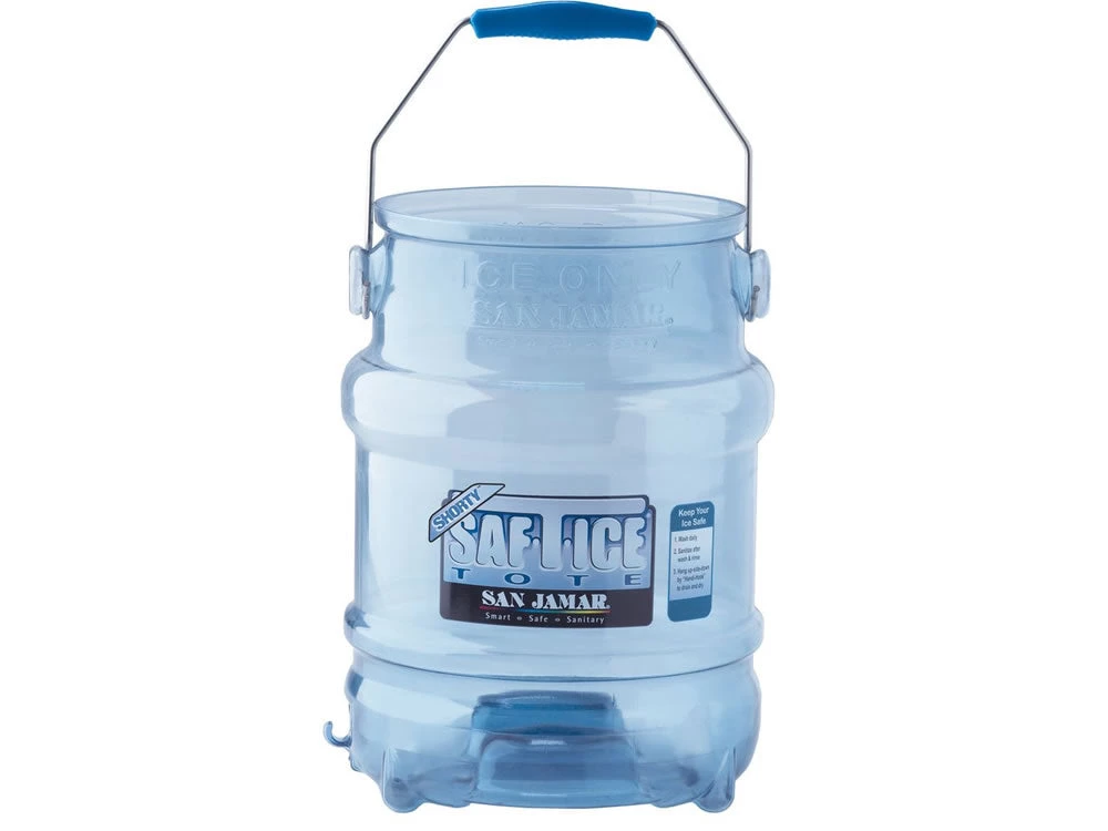 San Jamar SI6100 18.9L Saf-T-Ice Tote Refrigeration 1 San Jamar SI6100 18.9L Saf-T-Ice Tote Refrigeration
