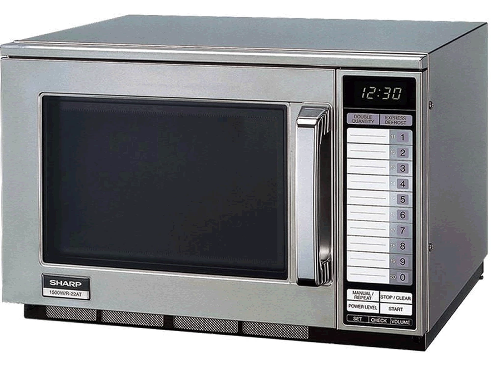 Sharp R-22AT Commercial Microwave Oven 1500W 1 Sharp R-22AT Commercial Microwave Oven 1500W