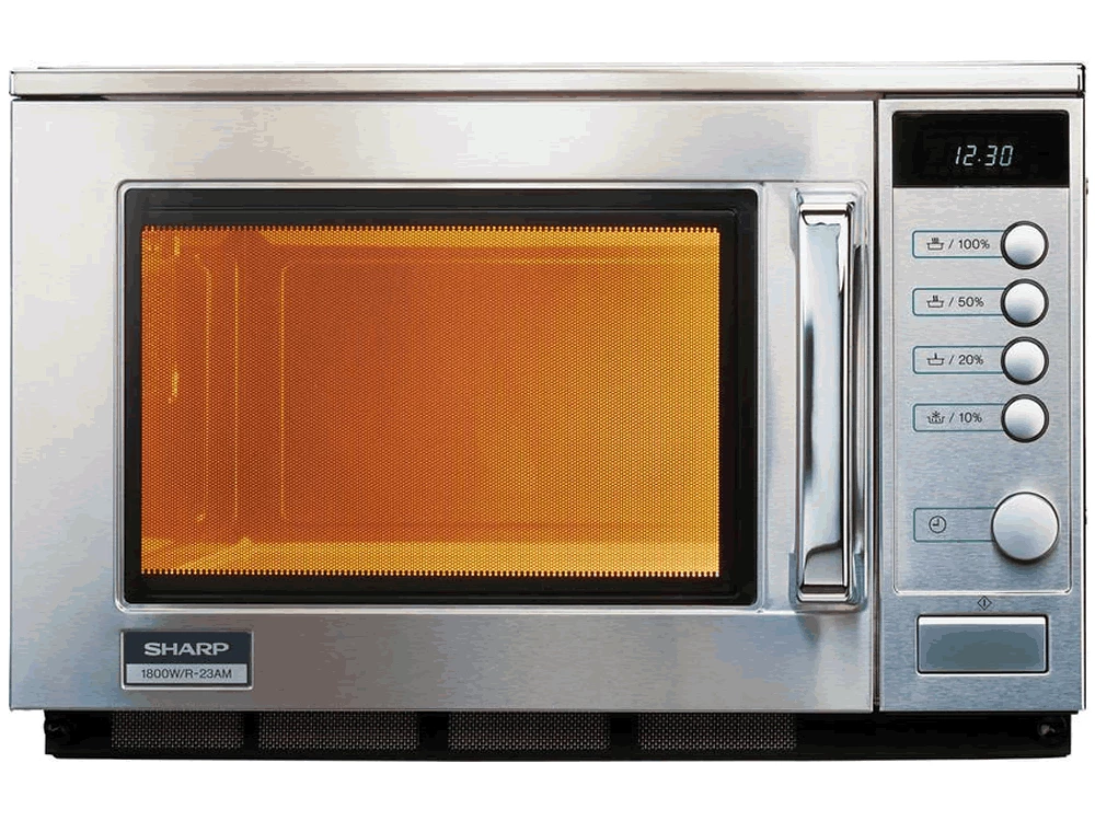 Sharp R-23AM Commercial Microwave Oven 1800W 1 Sharp R-23AM Commercial Microwave Oven 1800W