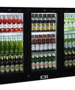 Refrigeration Sterling Pro Green SP3HC 274 Bottle Triple Door Bottle Cooler