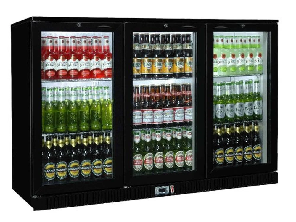 Refrigeration Sterling Pro Green SP3HC 274 Bottle Triple Door Bottle Cooler 1 Refrigeration Sterling Pro Green SP3HC 274 Bottle Triple Door Bottle Cooler