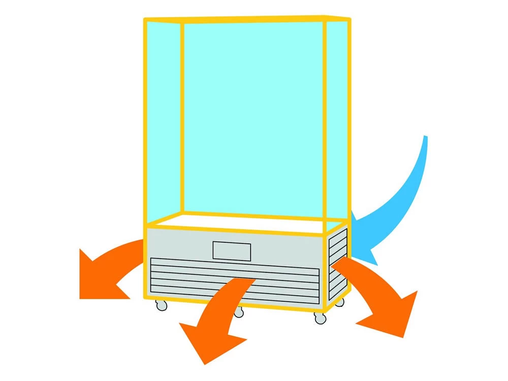 Refrigeration Tecfrigo CONTINENTAL 700G 700 Ltr Double Door Glass Display 3 Refrigeration Tecfrigo CONTINENTAL 700G 700 Ltr Double Door Glass Display
