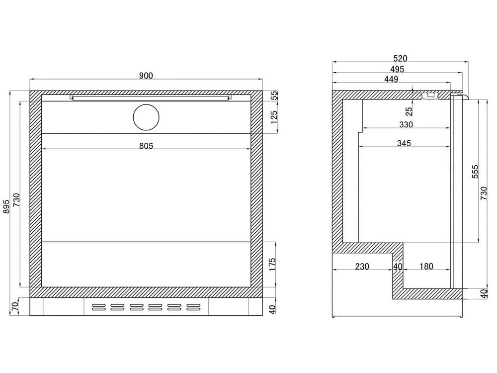 Tefcold BA20H 196 Ltr Back Bar Bottle Cooler Refrigeration 2 Tefcold BA20H 196 Ltr Back Bar Bottle Cooler Refrigeration