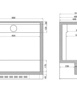 Refrigeration Tefcold BA20S 196 Ltr Sliding Door Back Bar Bottle Cooler