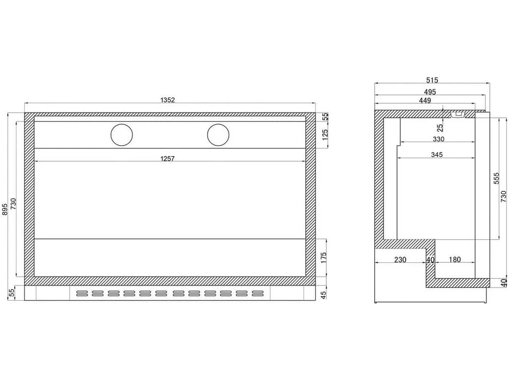 Tefcold BA30S 328 Ltr Sliding Door Back Bar Bottle Cooler 2 Tefcold BA30S 328 Ltr Sliding Door Back Bar Bottle Cooler