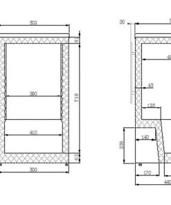 Tefcold BC145 109 Ltr Glass Door Merchandiser