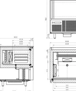 Tefcold BLC3 92 Ltr Blast Chiller/Freezer Refrigeration