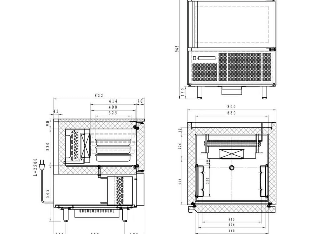Tefcold BLC3 92 Ltr Blast Chiller/Freezer Refrigeration 2 Tefcold BLC3 92 Ltr Blast Chiller/Freezer Refrigeration
