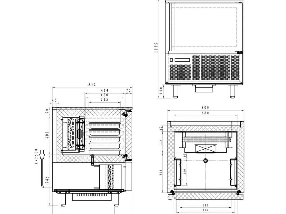 Tefcold BLC5 111 Ltr Blast Chiller/Freezer 2 Tefcold BLC5 111 Ltr Blast Chiller/Freezer
