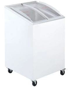 Refrigeration Tefcold SCEB Range Sliding Curved Glass Lid Chest Freezer