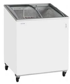 Refrigeration Tefcold SCEB Range Sliding Curved Glass Lid Chest Freezer