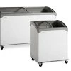 Tefcold NIC SCEB Range Sliding Curved Glass Lid Chest Freezer Refrigeration