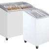 Refrigeration Tefcold SCEB Range Sliding Curved Glass Lid Chest Freezer