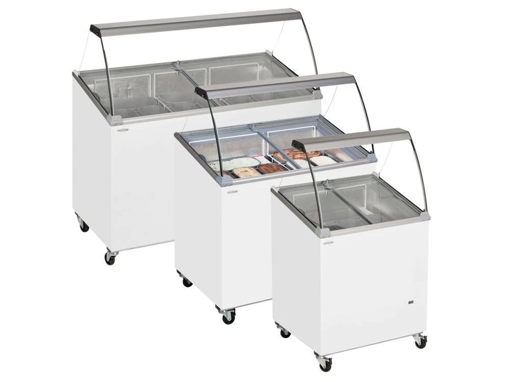 Tefcold SCE Range Scoop Ice Cream Display With Canopy 1 Tefcold SCE Range Scoop Ice Cream Display With Canopy