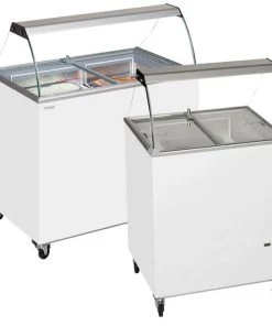 Refrigeration Tefcold SC Range Scoop Ice Cream Display With Canopy