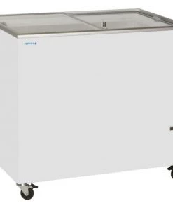 Refrigeration Tefcold SC Range Sliding Flat Glass Lid Chest Freezer
