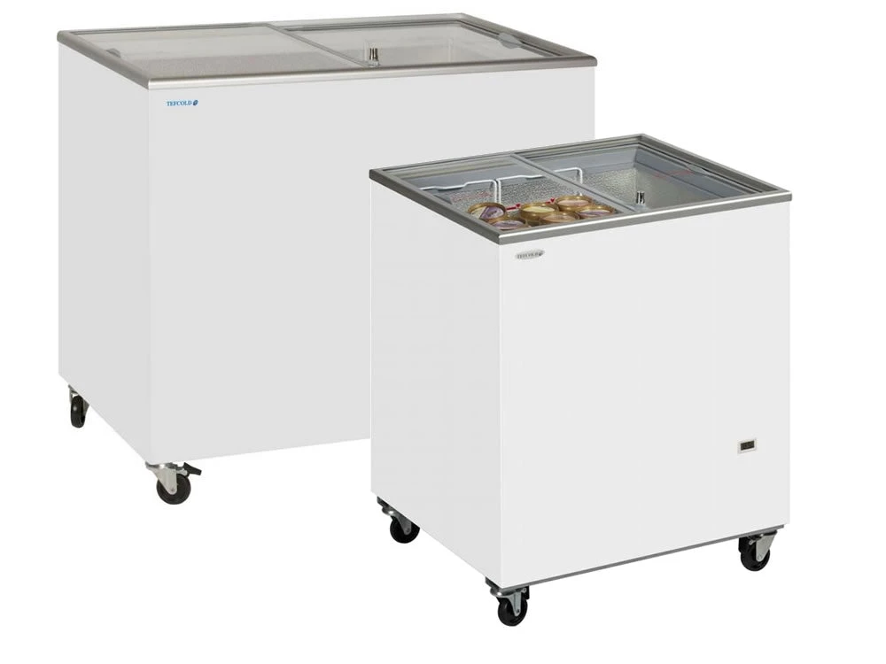 Refrigeration Tefcold SC Range Sliding Flat Glass Lid Chest Freezer 1 Refrigeration Tefcold SC Range Sliding Flat Glass Lid Chest Freezer