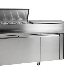 Tefcold SS7300 SS 429 Ltr Refrigerated Preparation Counter