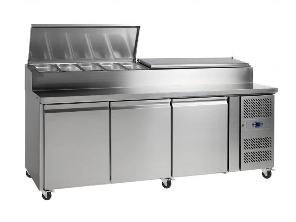 Tefcold SS7300 SS 429 Ltr Refrigerated Preparation Counter 1 Tefcold SS7300 SS 429 Ltr Refrigerated Preparation Counter