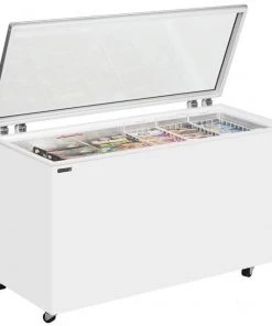 Tefcold ST Range Hinged Glass Lid Chest Freezer 12 Tefcold ST Range Hinged Glass Lid Chest Freezer