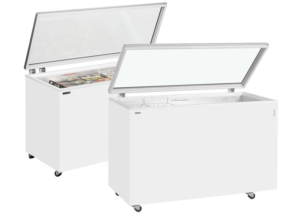 Tefcold ST Range Hinged Glass Lid Chest Freezer 1 Tefcold ST Range Hinged Glass Lid Chest Freezer