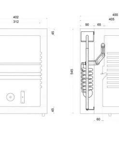 Tefcold TM42 36 Ltr Solid Door Minibar