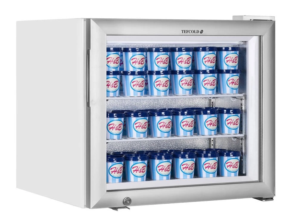 Tefcold UF50G 50 Ltr Glass Door Display Freezer Refrigeration 1 Tefcold UF50G 50 Ltr Glass Door Display Freezer Refrigeration