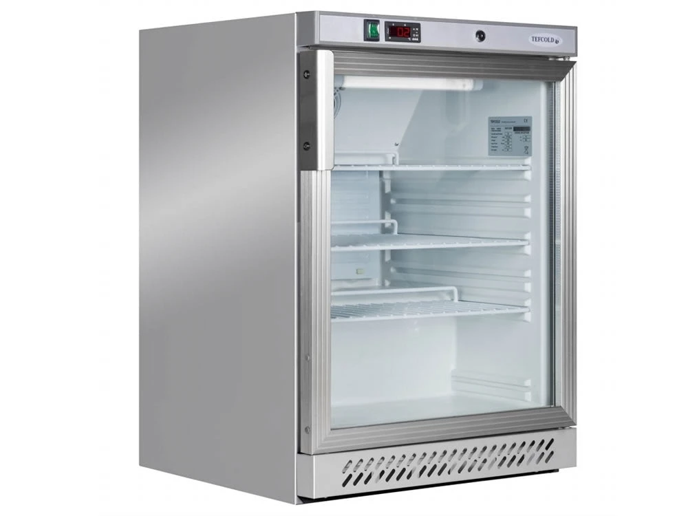 Tefcold UR200SG 130 Ltr Glass Door Merchandiser 1 Tefcold UR200SG 130 Ltr Glass Door Merchandiser