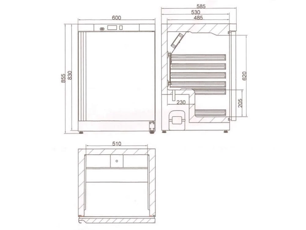Refrigeration Tefcold UR200 130 Ltr Under Counter Refrigerator 2 Refrigeration Tefcold UR200 130 Ltr Under Counter Refrigerator