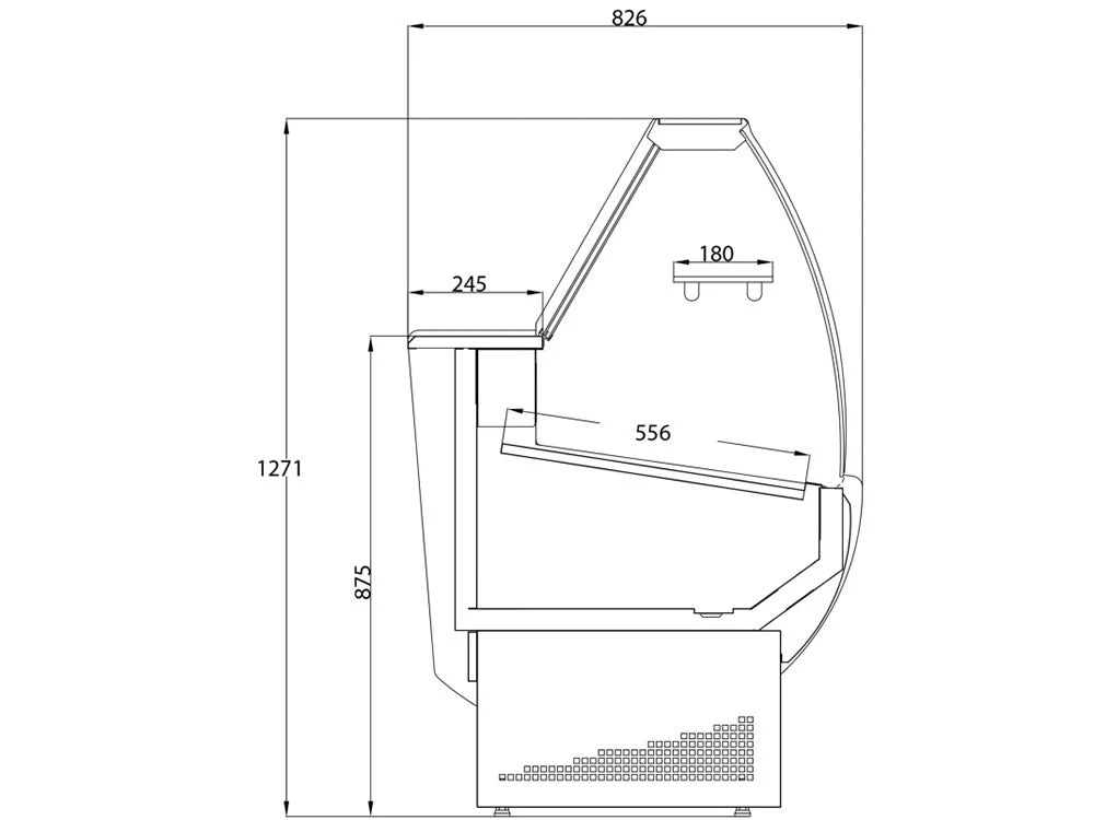 Refrigeration Trimco Tavira II Curved Range Serve Over Counter 2 Refrigeration Trimco Tavira II Curved Range Serve Over Counter