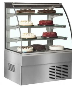 Trimco Zurich II SS Range Stainless Patisserie Display Cabinet