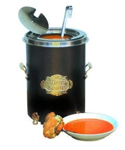 Victorian Ovens BL402 Black Sandringham Soup Kettle