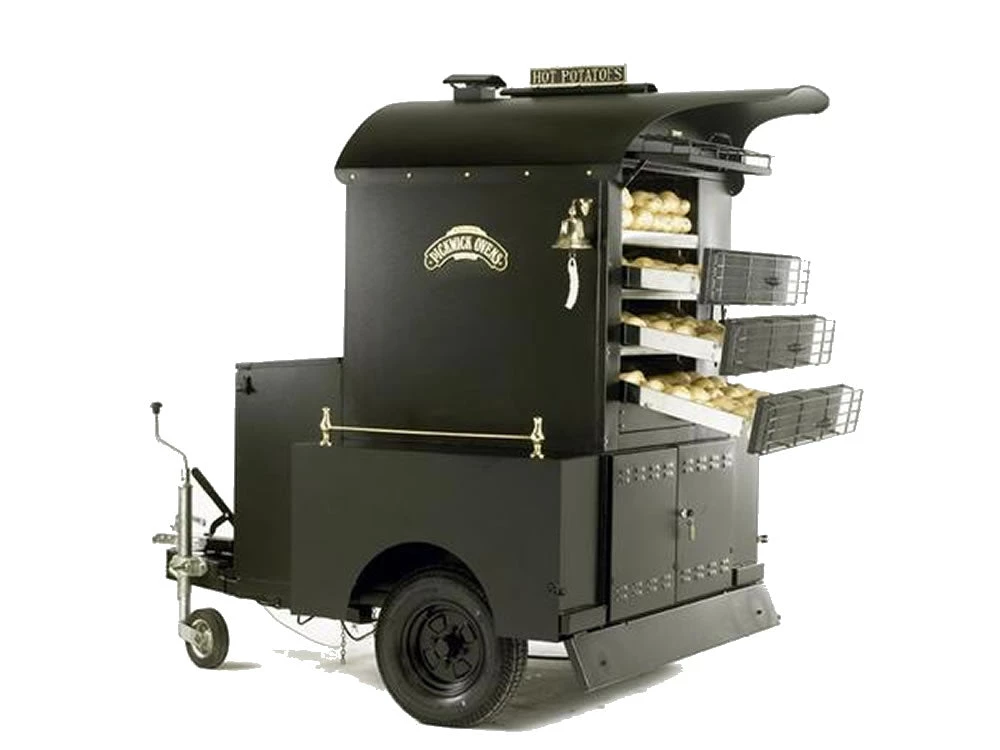 Restaurant Equipment Victorian Ovens Big Ben Mobile Potato Baking Oven 2 Restaurant Equipment Victorian Ovens Big Ben Mobile Potato Baking Oven