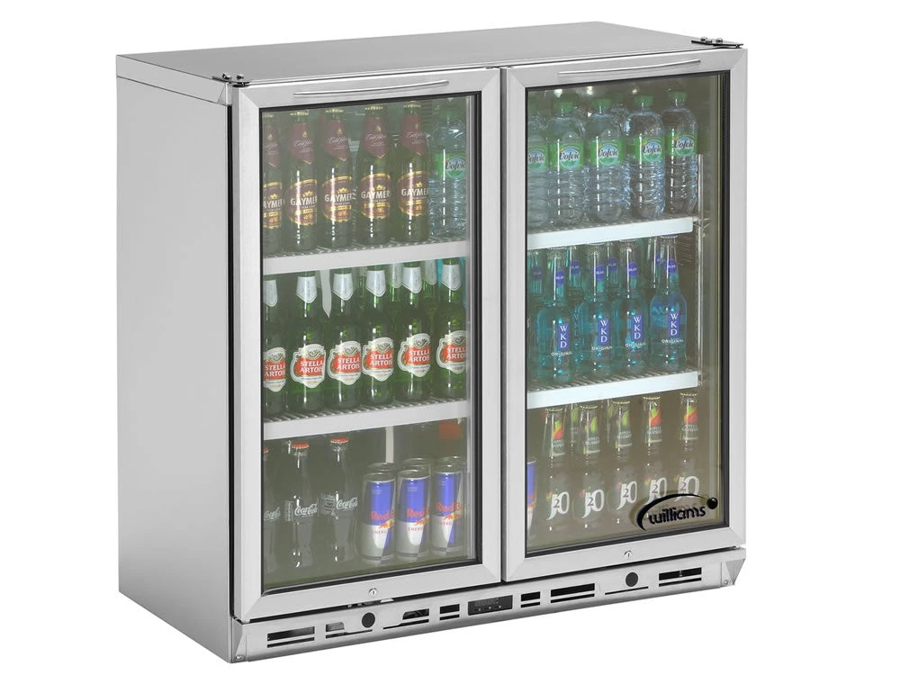 Williams BC2-SS Double Door Bottle Cooler Refrigeration 1 Williams BC2-SS Double Door Bottle Cooler Refrigeration