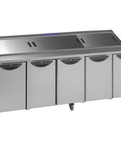 Refrigeration Williams CPC5-SS Five Door Saladette Counter Refrigerator