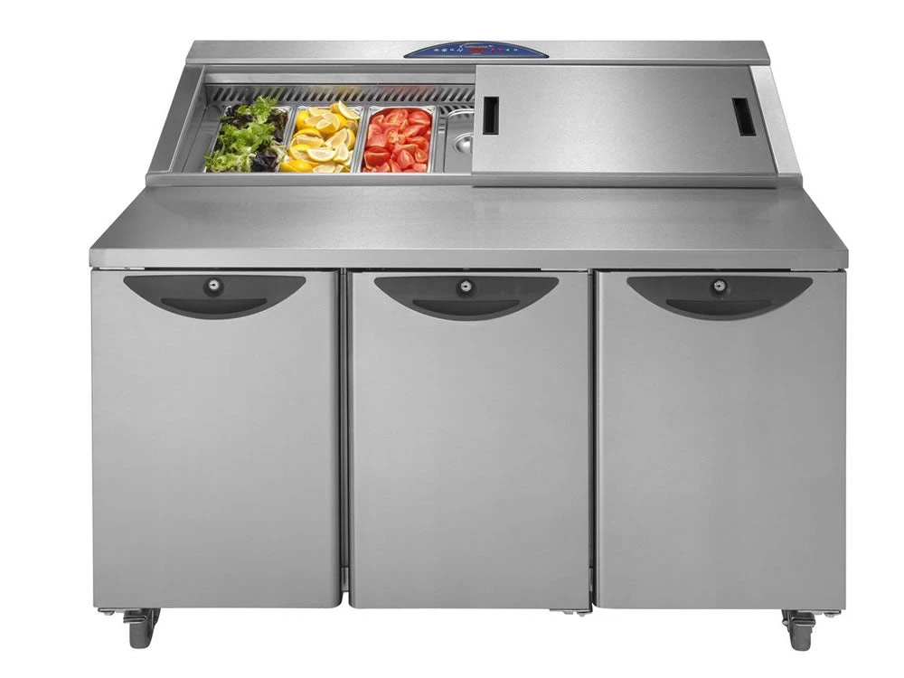 Refrigeration Williams CPC3-SS Three Door Saladette Counter Refrigerator 1 Refrigeration Williams CPC3-SS Three Door Saladette Counter Refrigerator