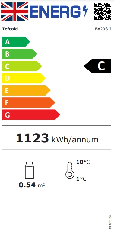 Refrigeration Tefcold BA20S 196 Ltr Sliding Door Back Bar Bottle Cooler 3 Refrigeration Tefcold BA20S 196 Ltr Sliding Door Back Bar Bottle Cooler