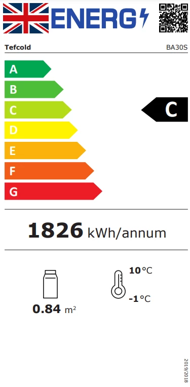 Tefcold BA30S 328 Ltr Sliding Door Back Bar Bottle Cooler 3 Tefcold BA30S 328 Ltr Sliding Door Back Bar Bottle Cooler