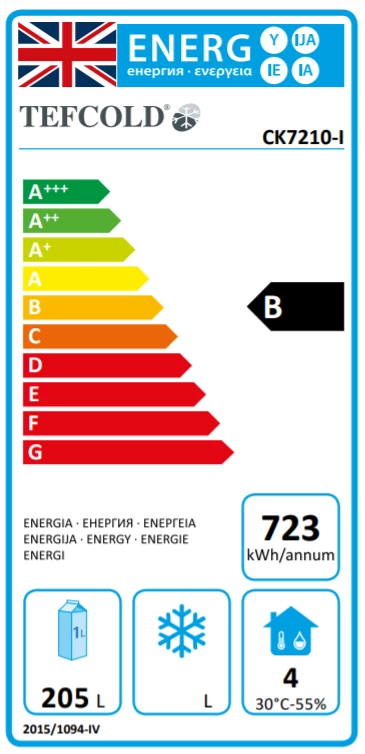Tefcold CK7210 SS 282 Ltr Gastronorm Refrigerated Counter 5 Tefcold CK7210 SS 282 Ltr Gastronorm Refrigerated Counter