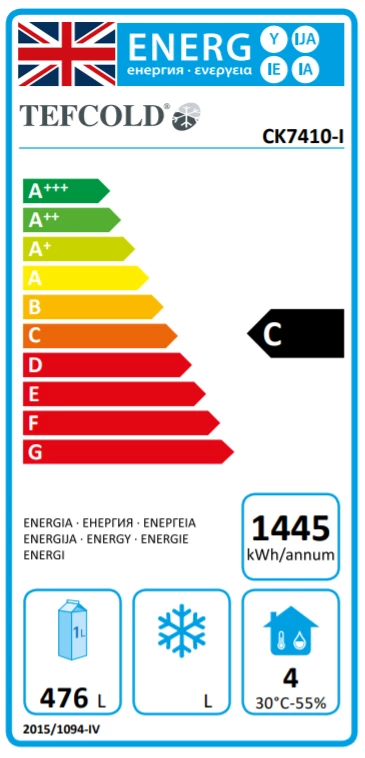 Tefcold CK7410 SS 553 Ltr Gastronorm Refrigerated Counter Refrigeration 5 Tefcold CK7410 SS 553 Ltr Gastronorm Refrigerated Counter Refrigeration