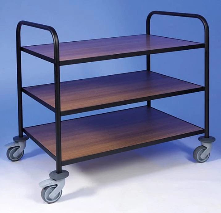 EAIS Club Serving/General Purpose Trolleys - Wood Laminate Inlays 2 EAIS Club Serving/General Purpose Trolleys - Wood Laminate Inlays