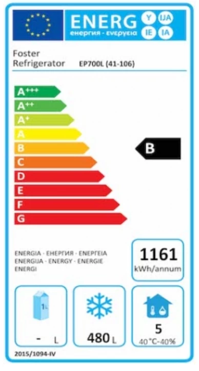 Foster EcoPro G3 EP700L Upright Freezer 2 Foster EcoPro G3 EP700L Upright Freezer